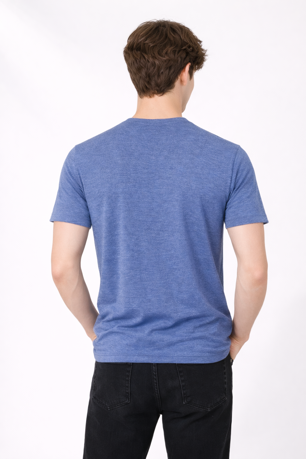Mens Softstyle T-Shirt - Heather Royal