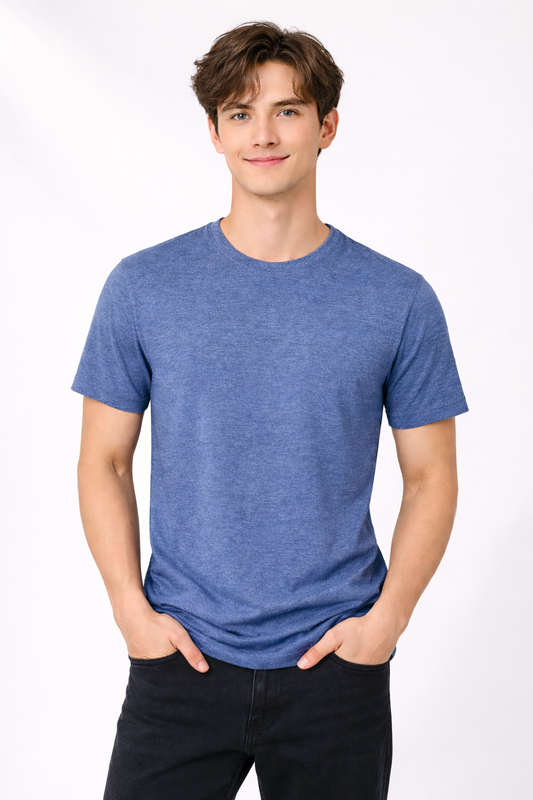 Mens Softstyle T-Shirt - Heather Royal