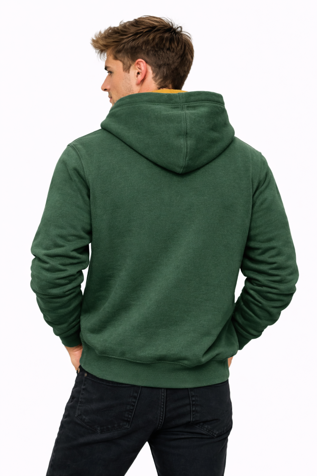 Essential Hoodie Forrest Green / Tan