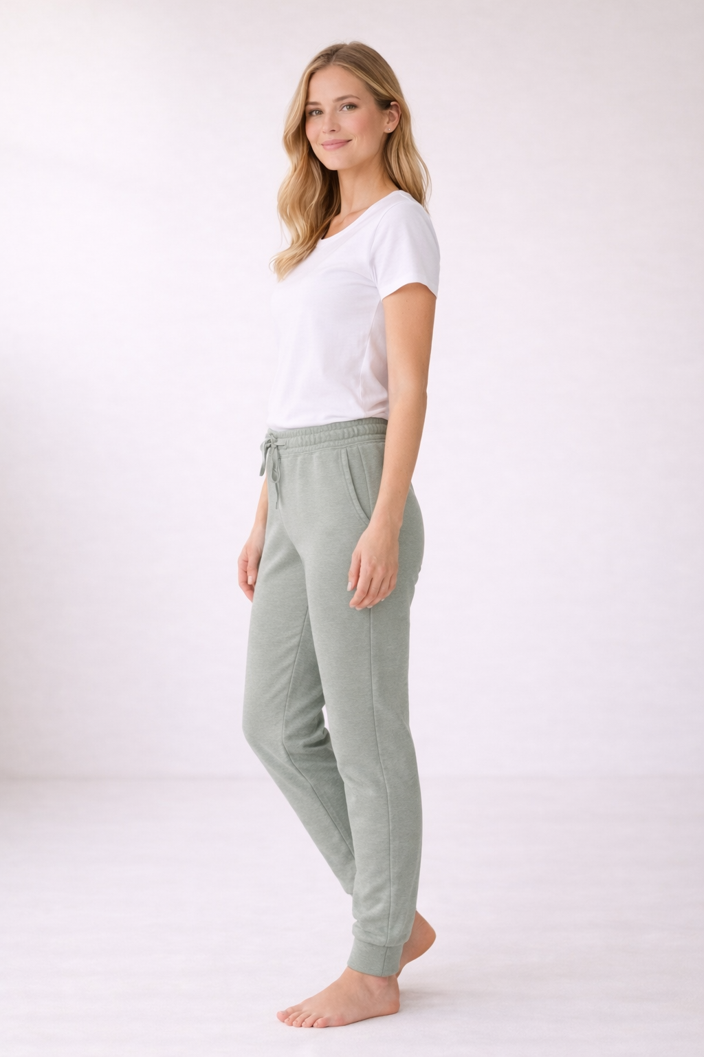 Women's Wash Sweatpants- Sage