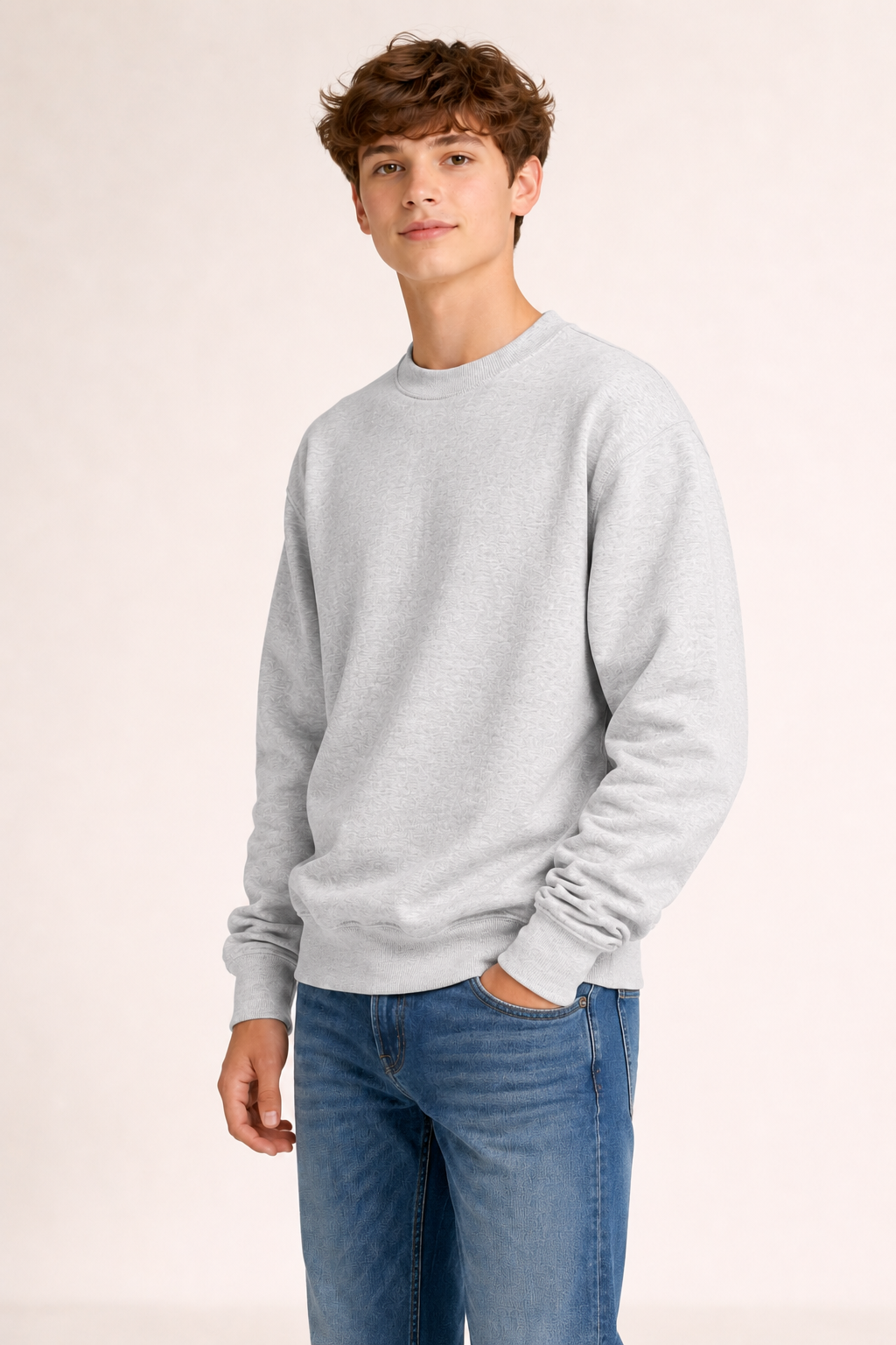 Title Youth Sweatshirt - Sport Grey