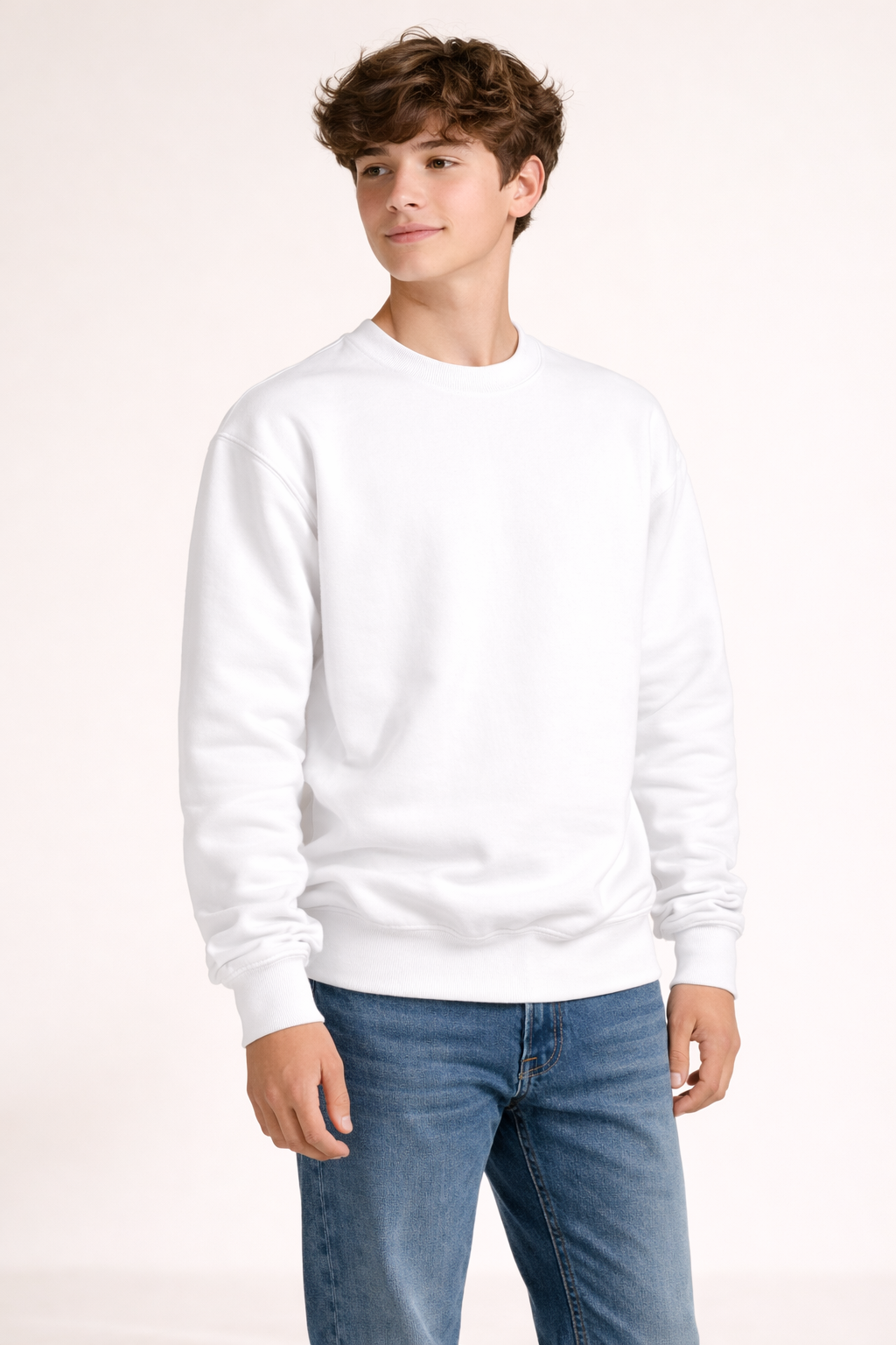 Youth Sweatshirt - White