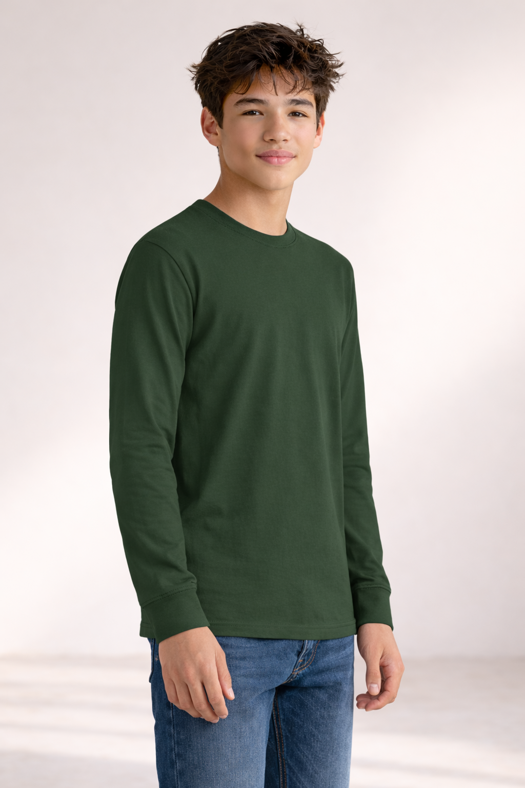 Long Sleeve T-Shirt - Forrest Green