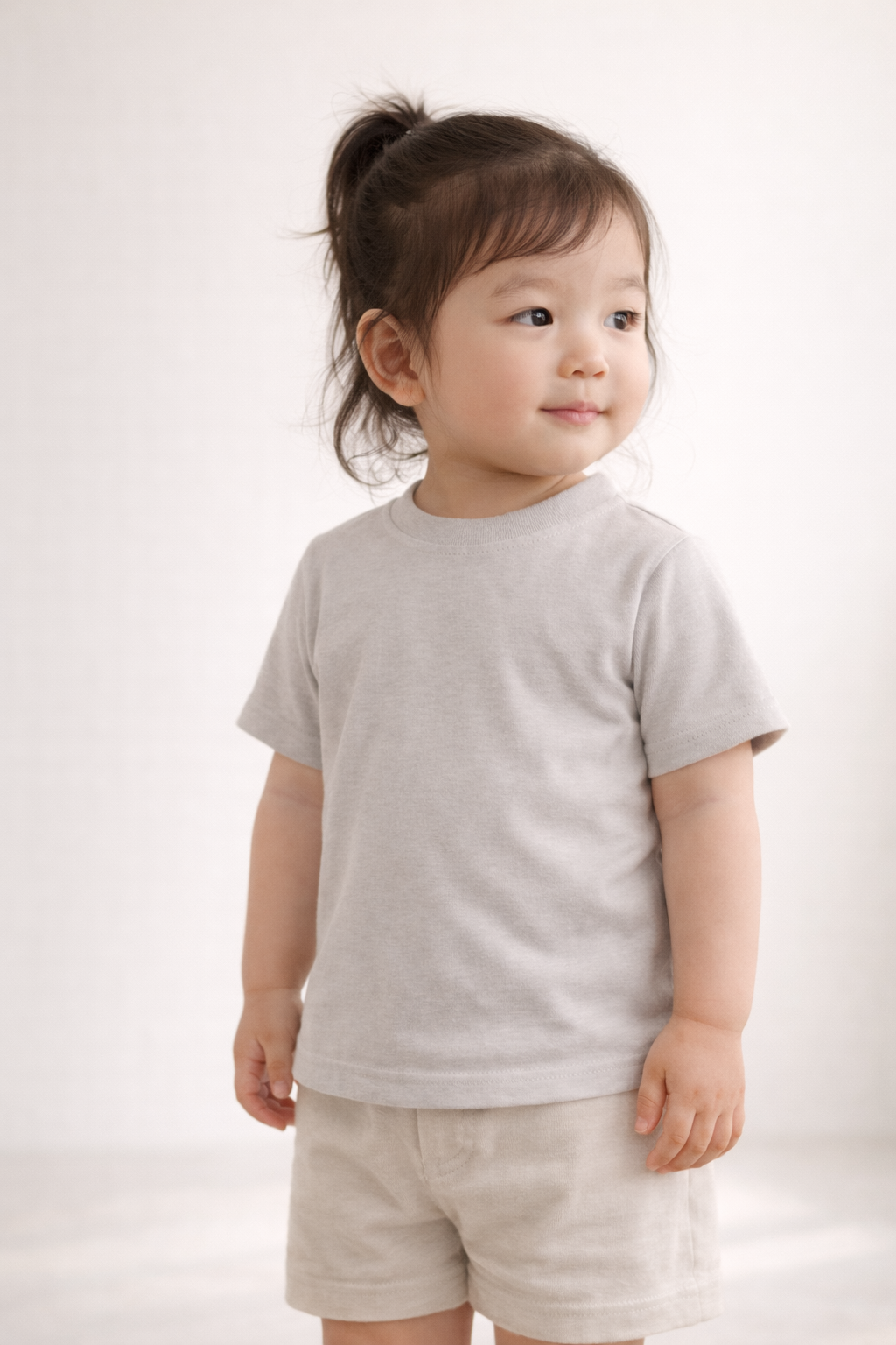 Toddler T-Shirt - Heather Dust