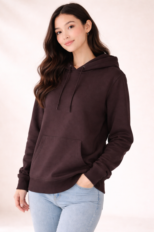 Pullover Hoodie - Dark Chocolate