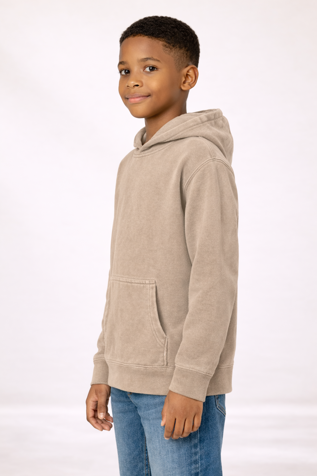 Vintage Pullover Hoodie - Pigment Sandstone