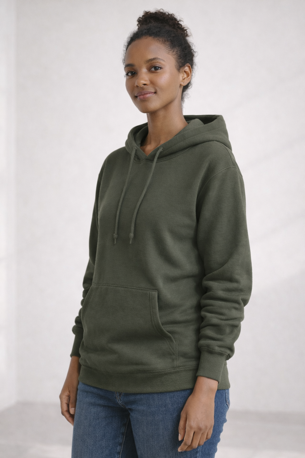Pullover Hoodie - Military Green