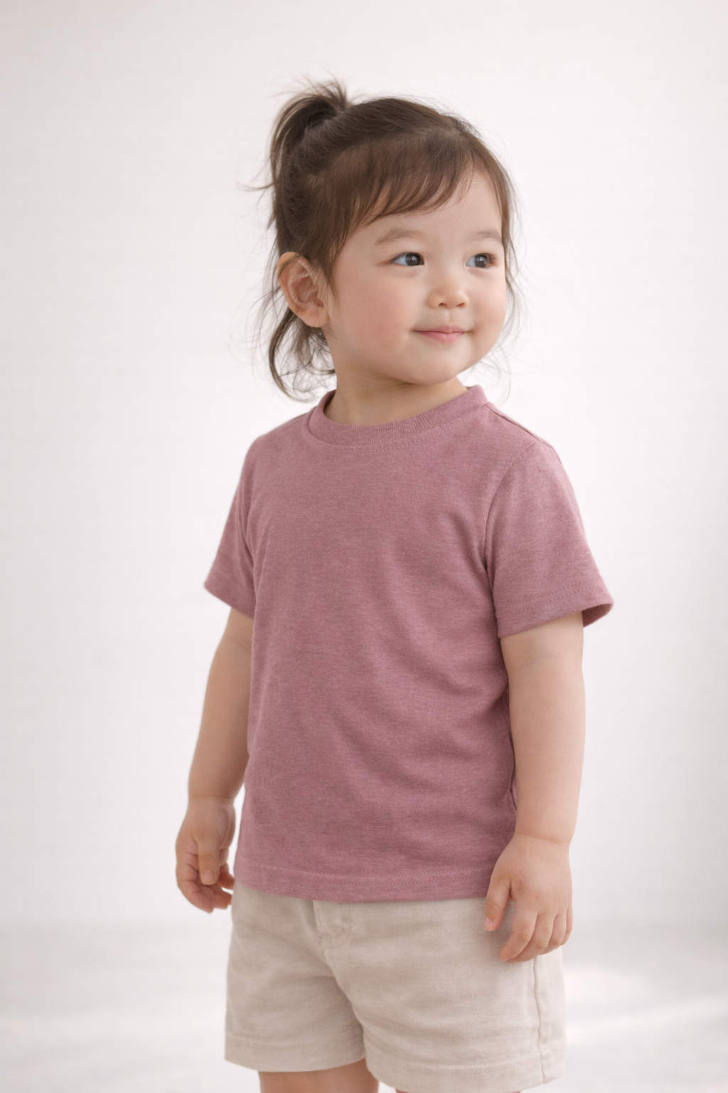 Toddler T-Shirt - Heather Mauve