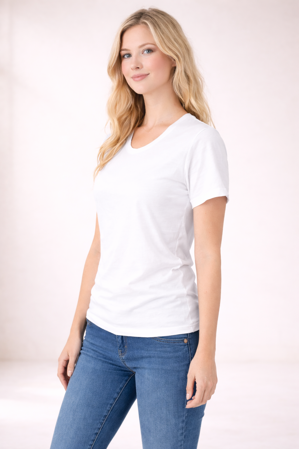Womens Relaxed T-Shirt - White