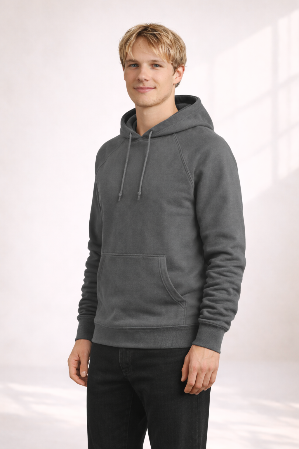 Men's Pullover Hoody - Charcoal