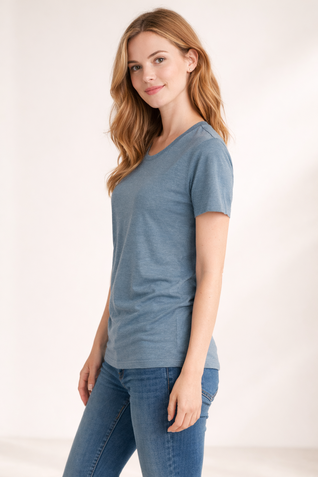 Women's Relaxed T-Shirt - Heather Slate