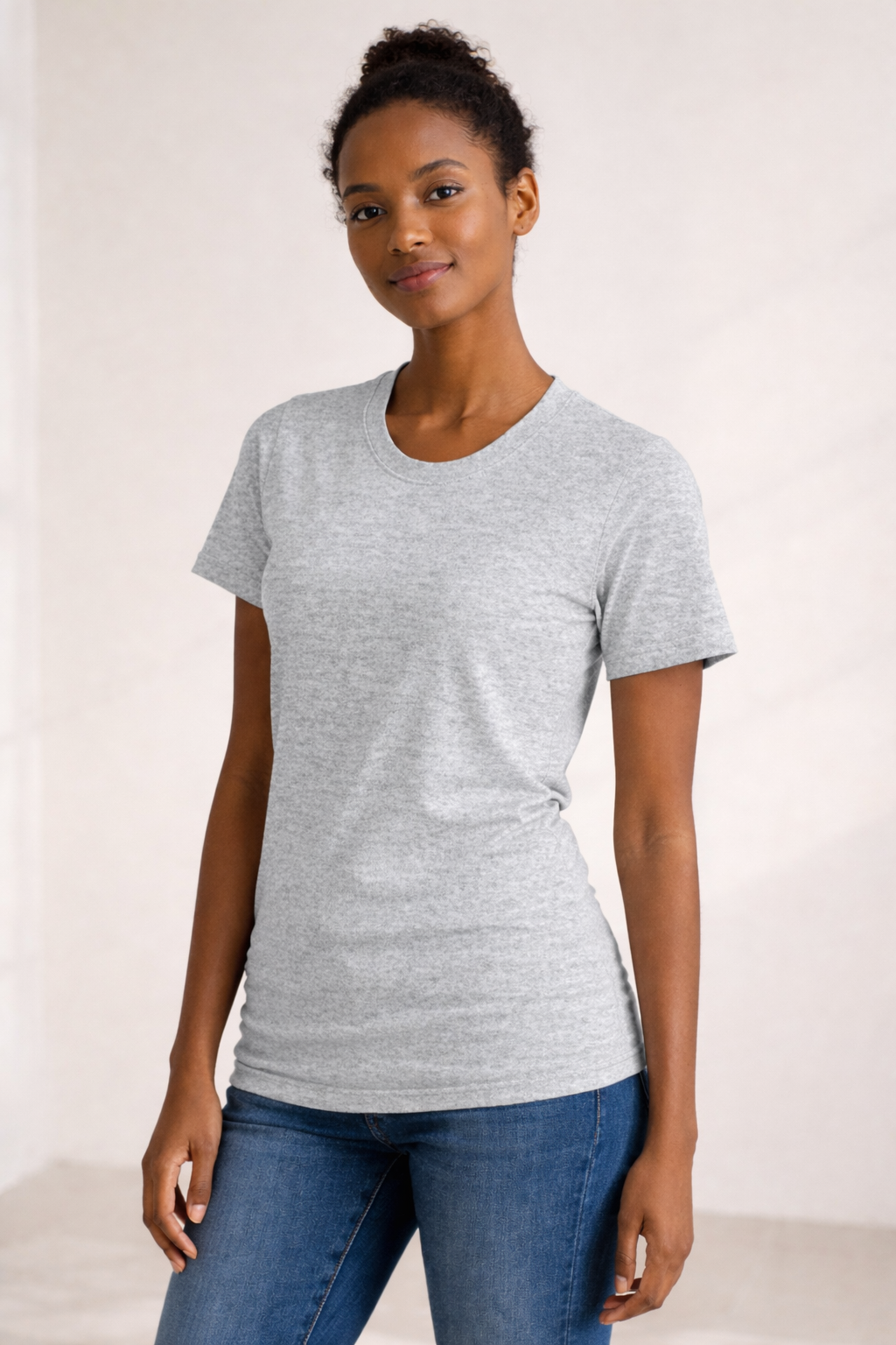 Womens Relaxed T-Shirt - Athletic Heather
