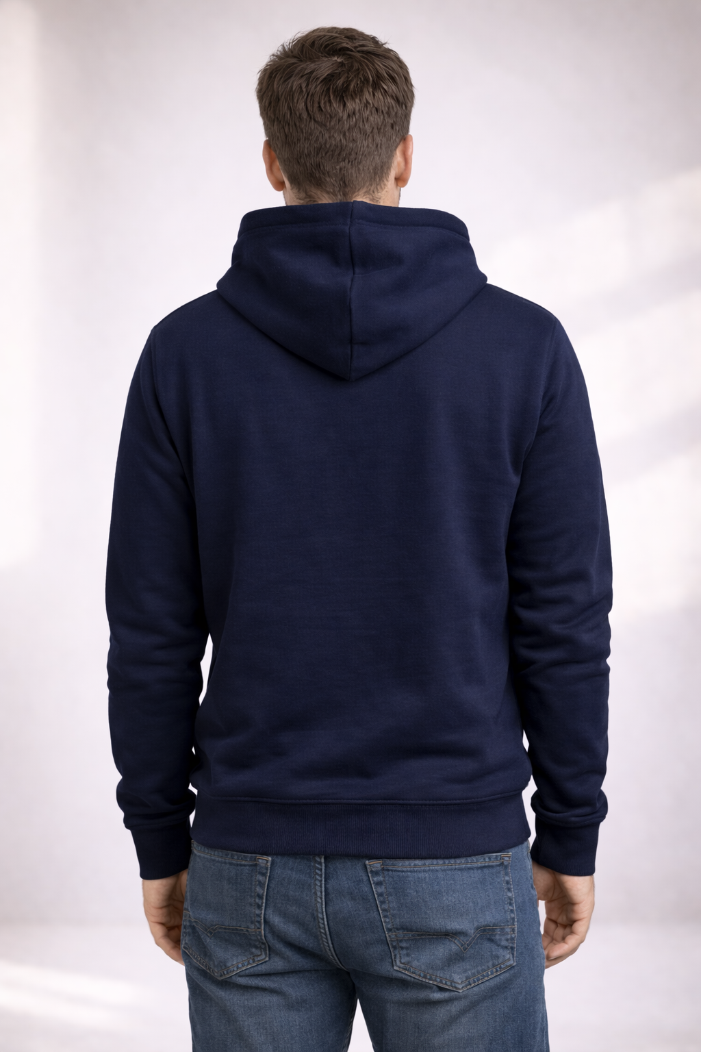 Men's Pullover Hoodie - Navy