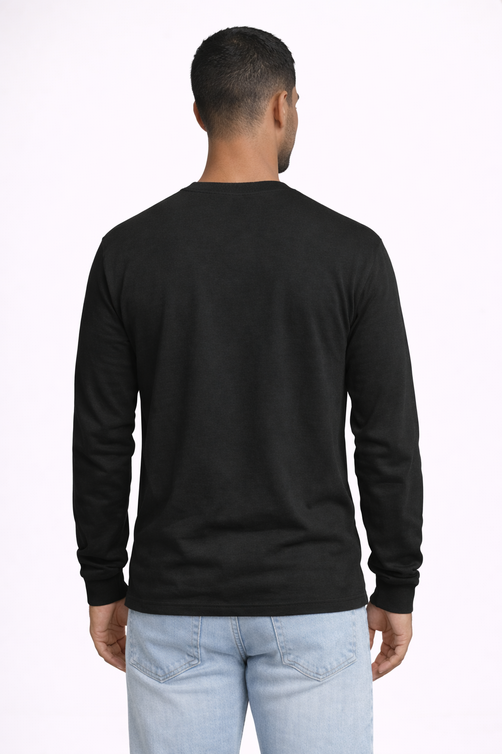 Men's Long Sleeve T-Shirt - Black