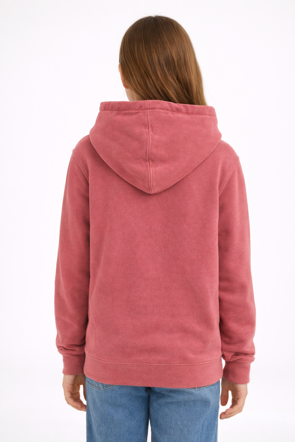 Vintage Pullover Hoodie - Pigment Pink