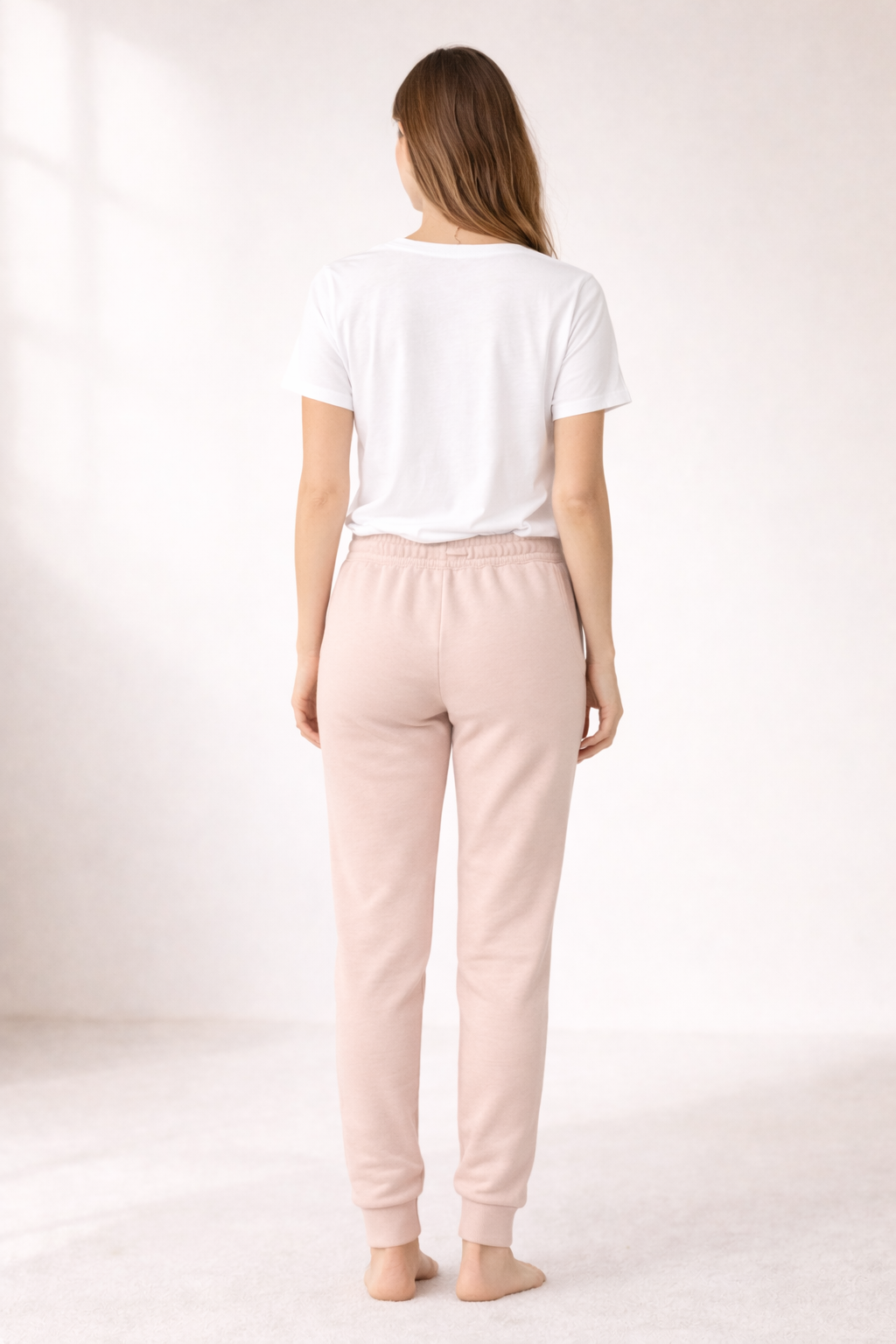 Women's Wash Sweatpants- Blush