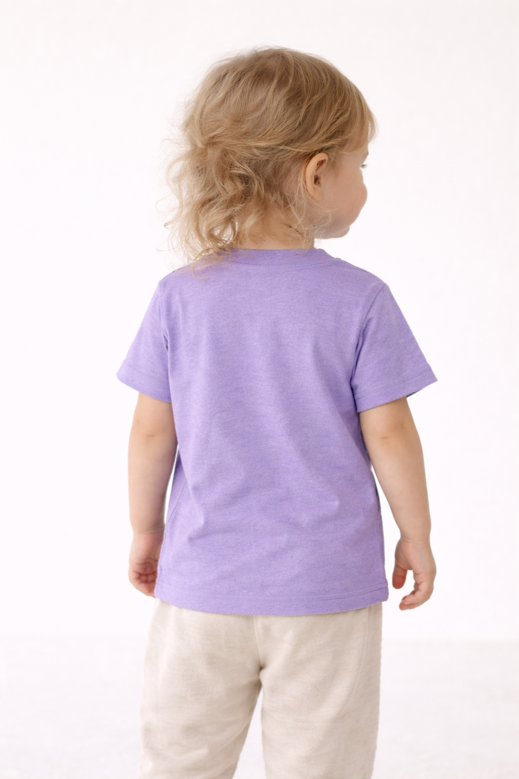 Toddler T-Shirt - Heather Purple