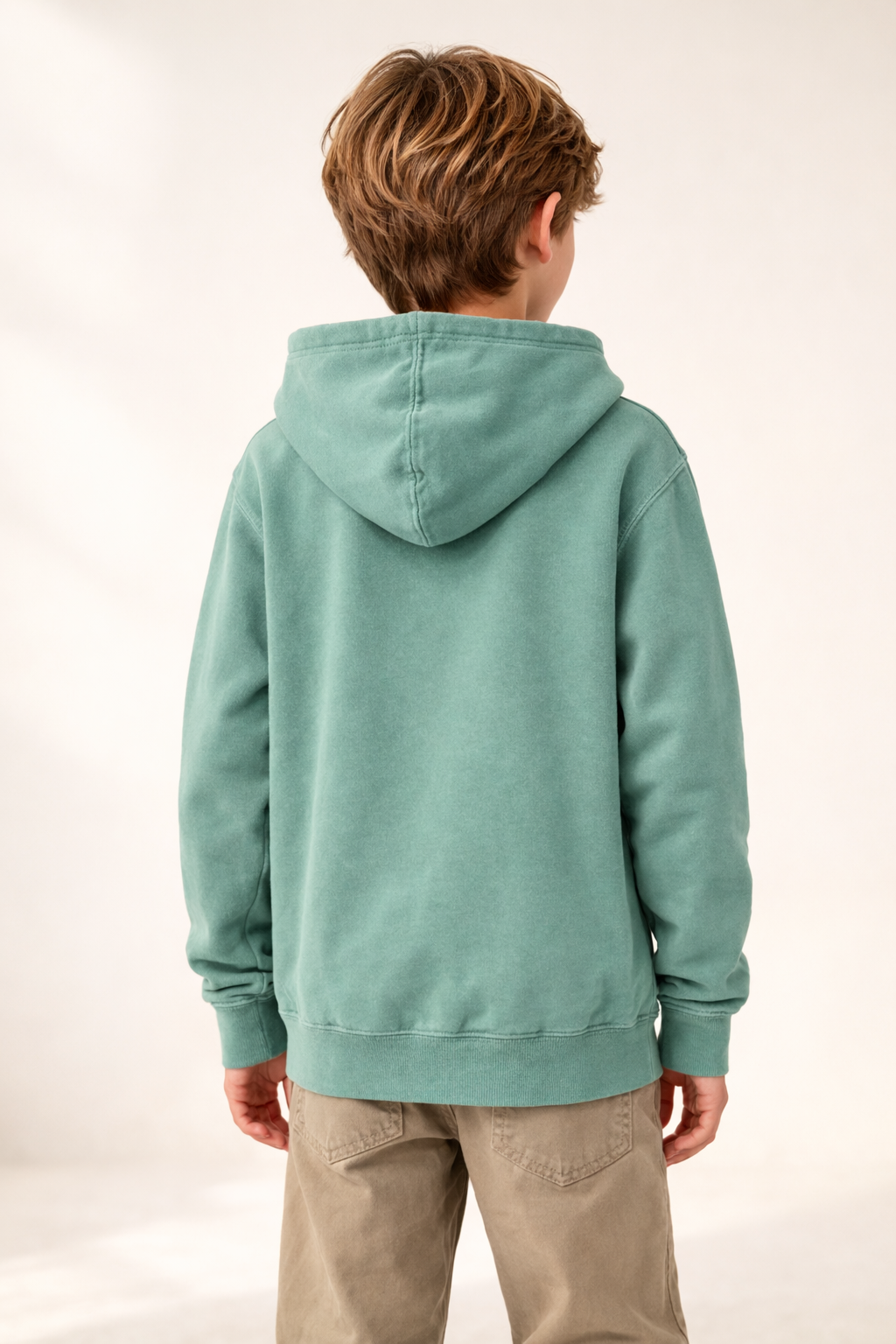 Vintage Pullover Hoodie - Pigment Mint