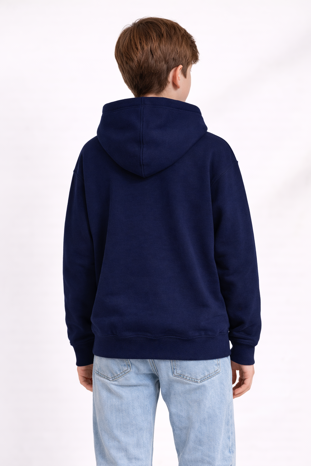 Kids Pullover Hoodie - Navy