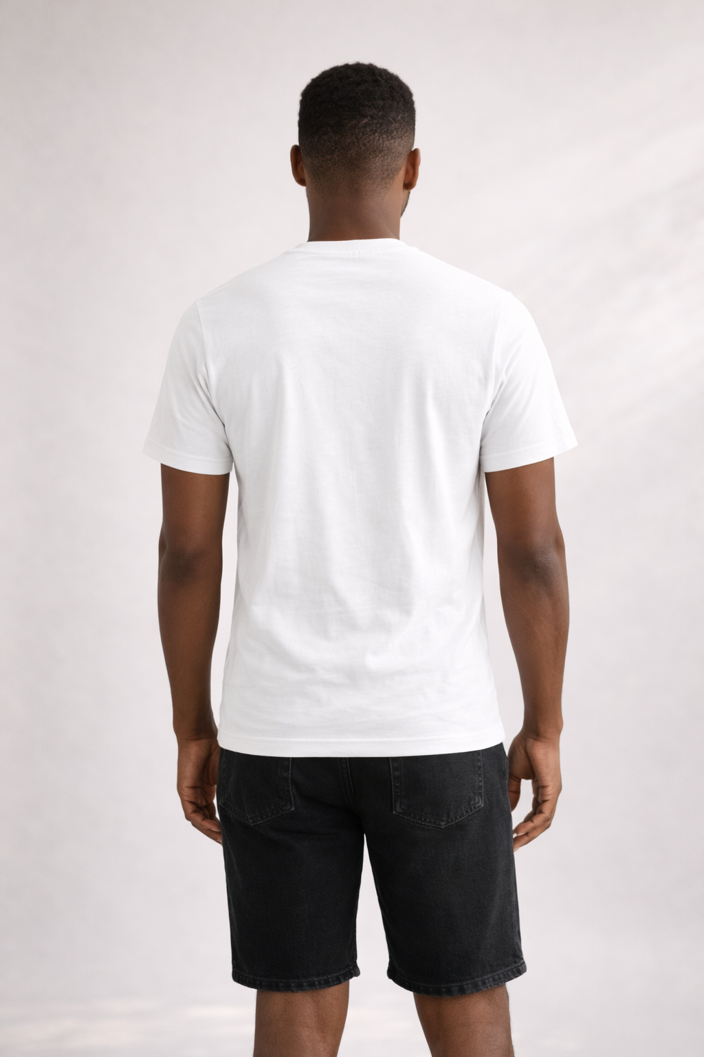 Men's V-Neck T-Shirt - White