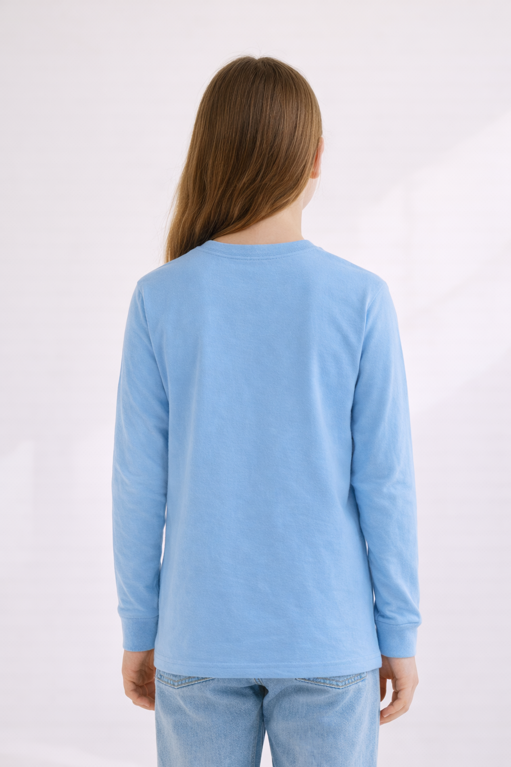 Long Sleeve T-Shirt - Carolina Blue