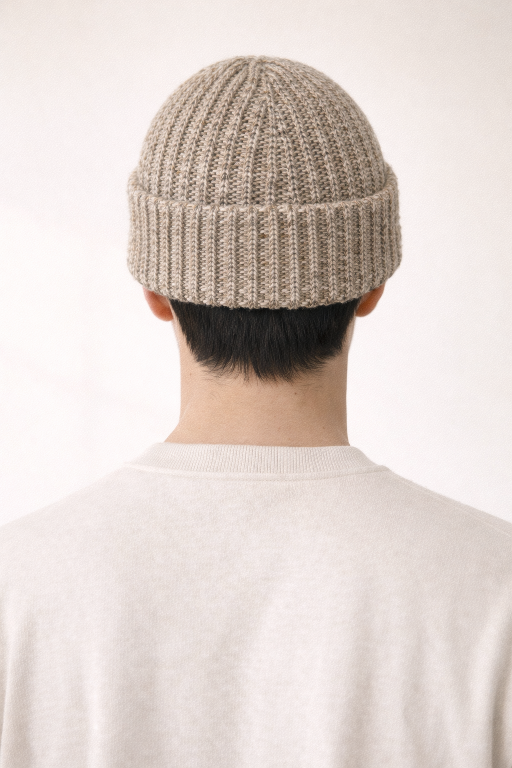 Chunky Knit Beanie - Oatmeal