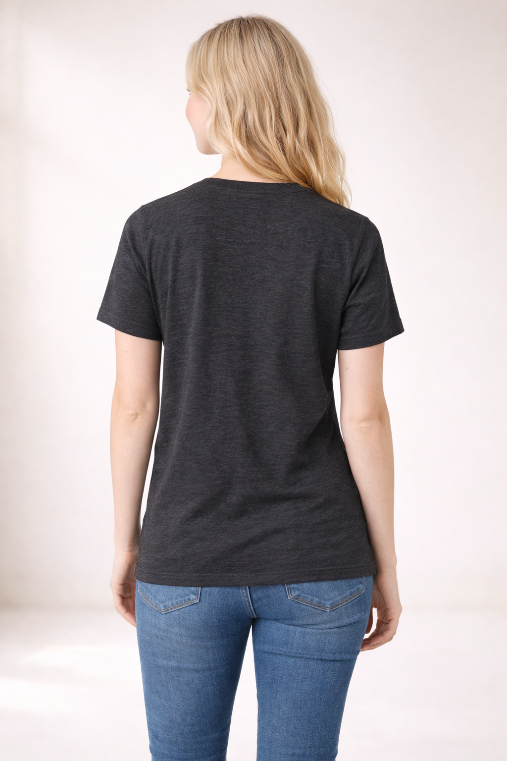Women's Relaxed T-Shirt - Dark Grey Heather