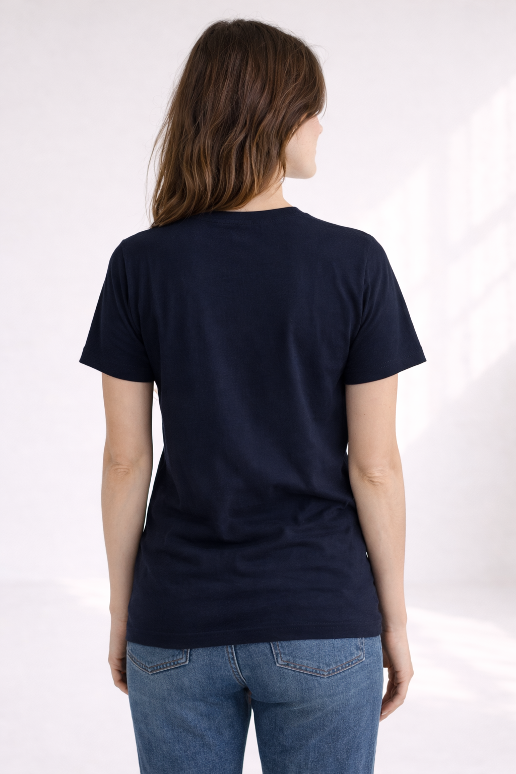 Womens Relaxed T-Shirt - Navy