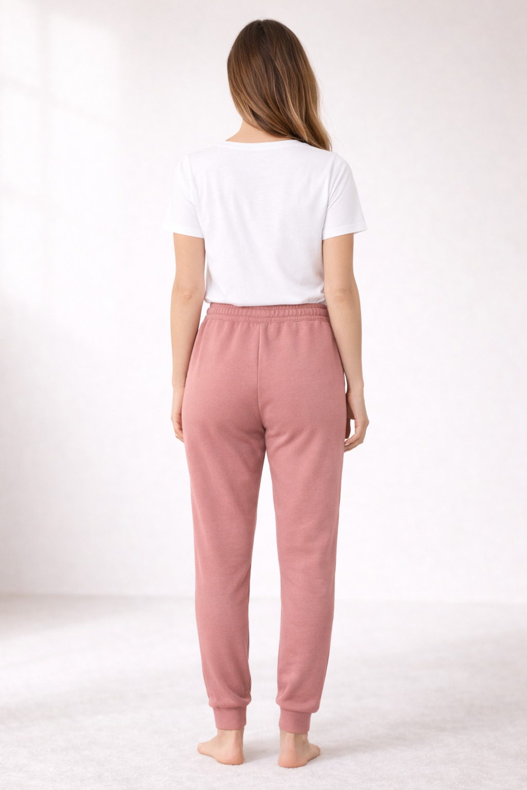 Women's Wash Sweatpants- Dusty Rose