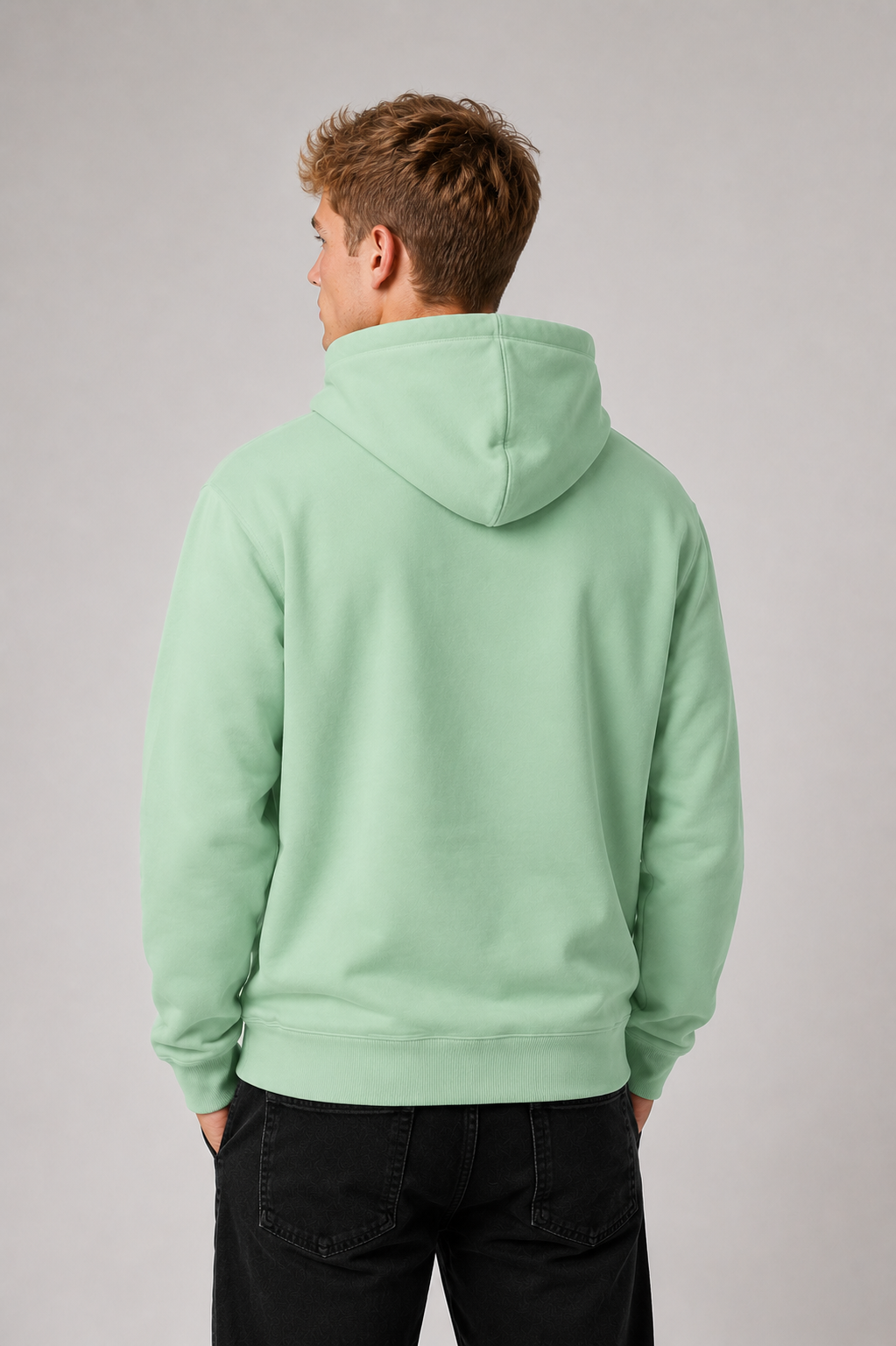 Accent Hoodie Mint / Grey new