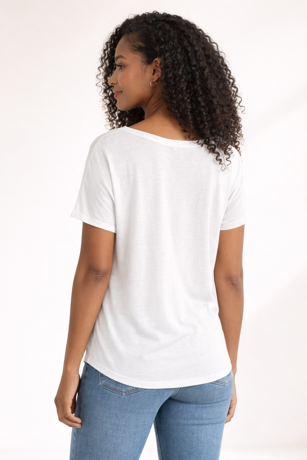 Women’s Slouchy T-Shirt - White