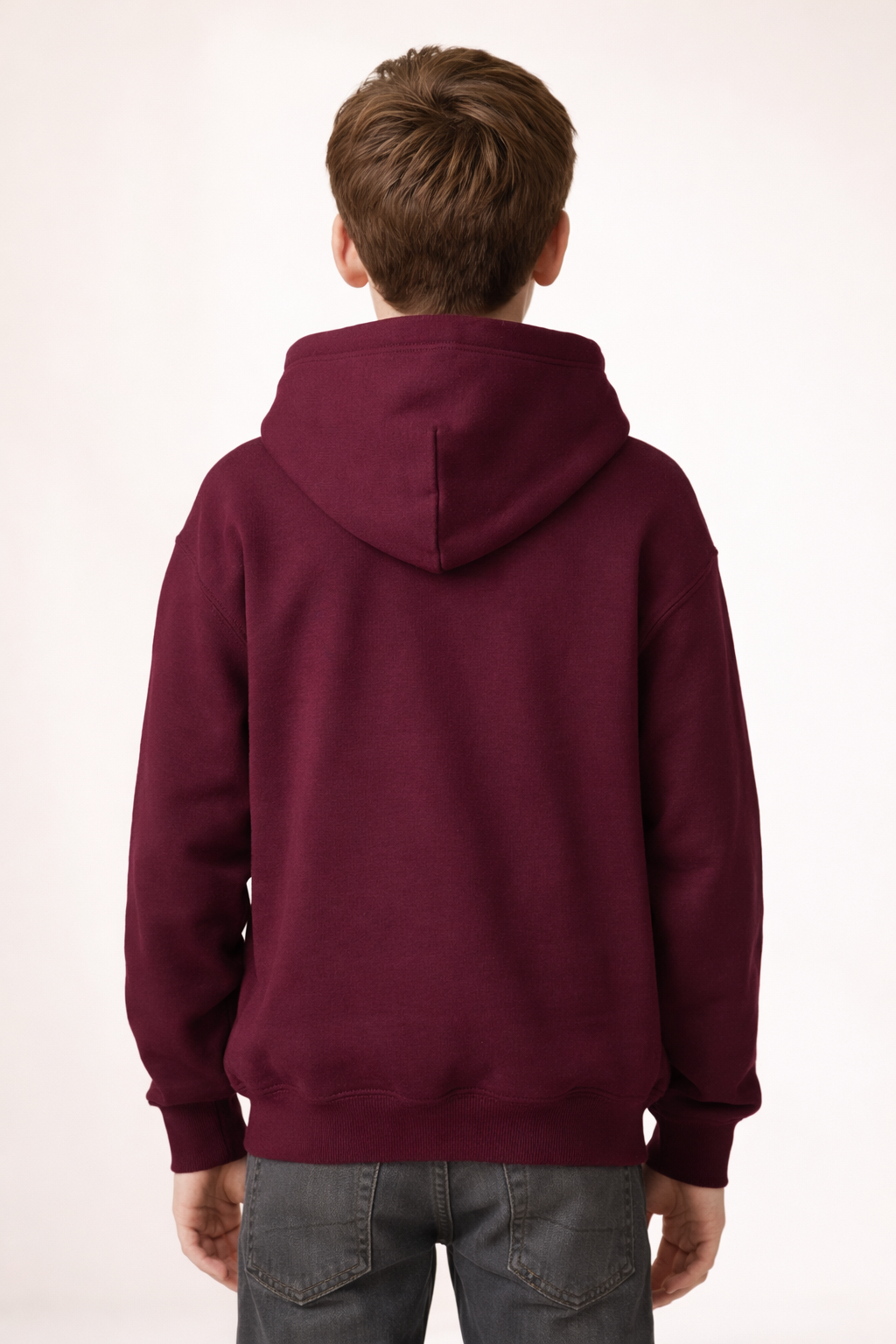 Kids Pullover Hoodie - Maroon