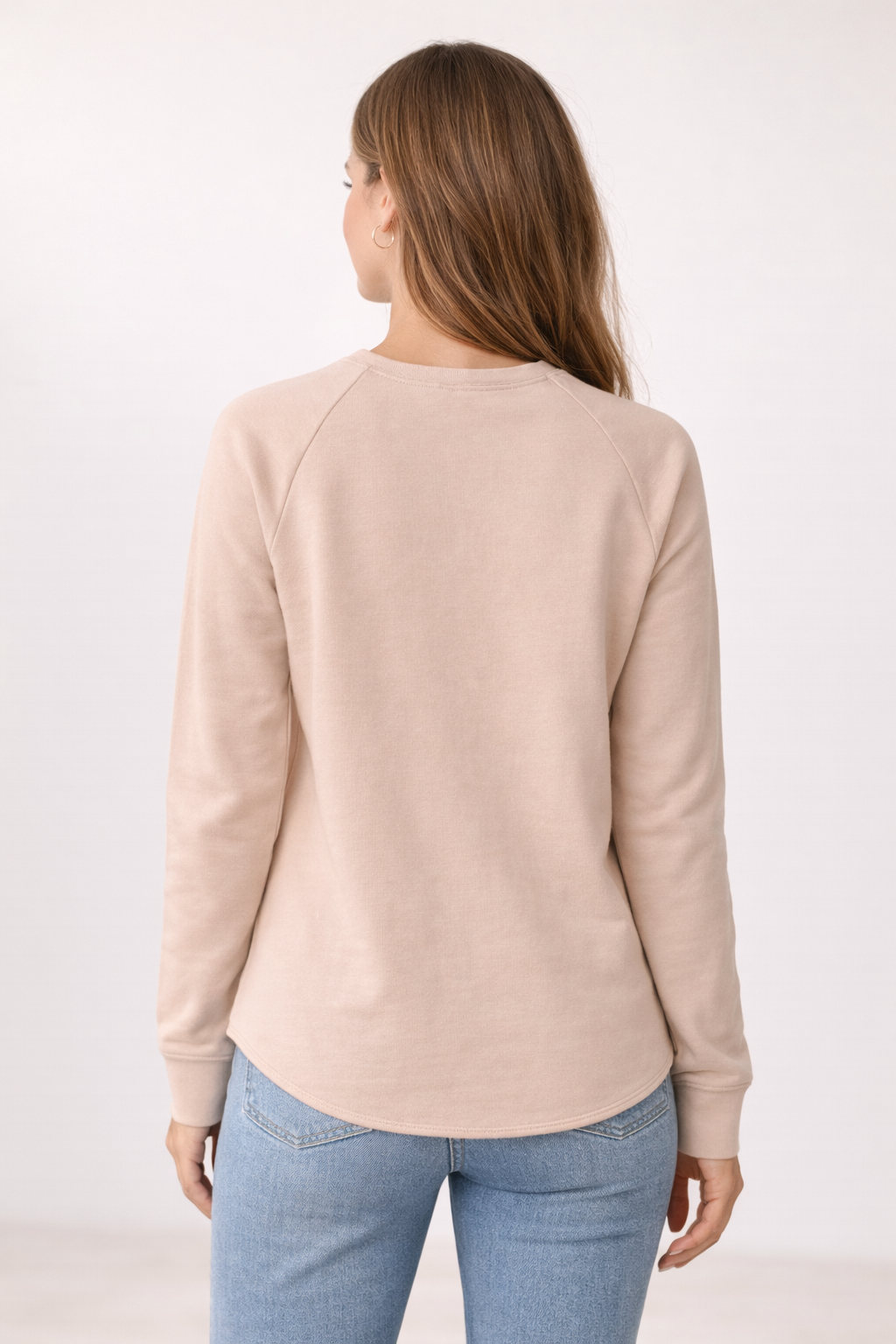 Women's Lightweight Sweatshirt - Blush