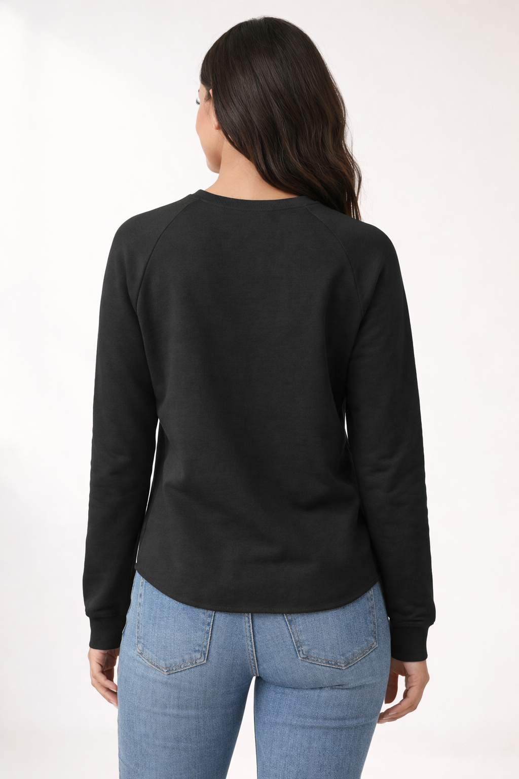 Women's Lightweight Sweatshirt - Black