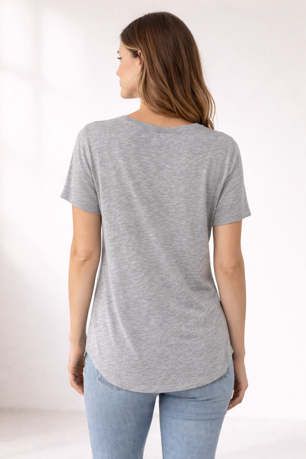 Women’s Slouchy T-Shirt - Athletic Heather