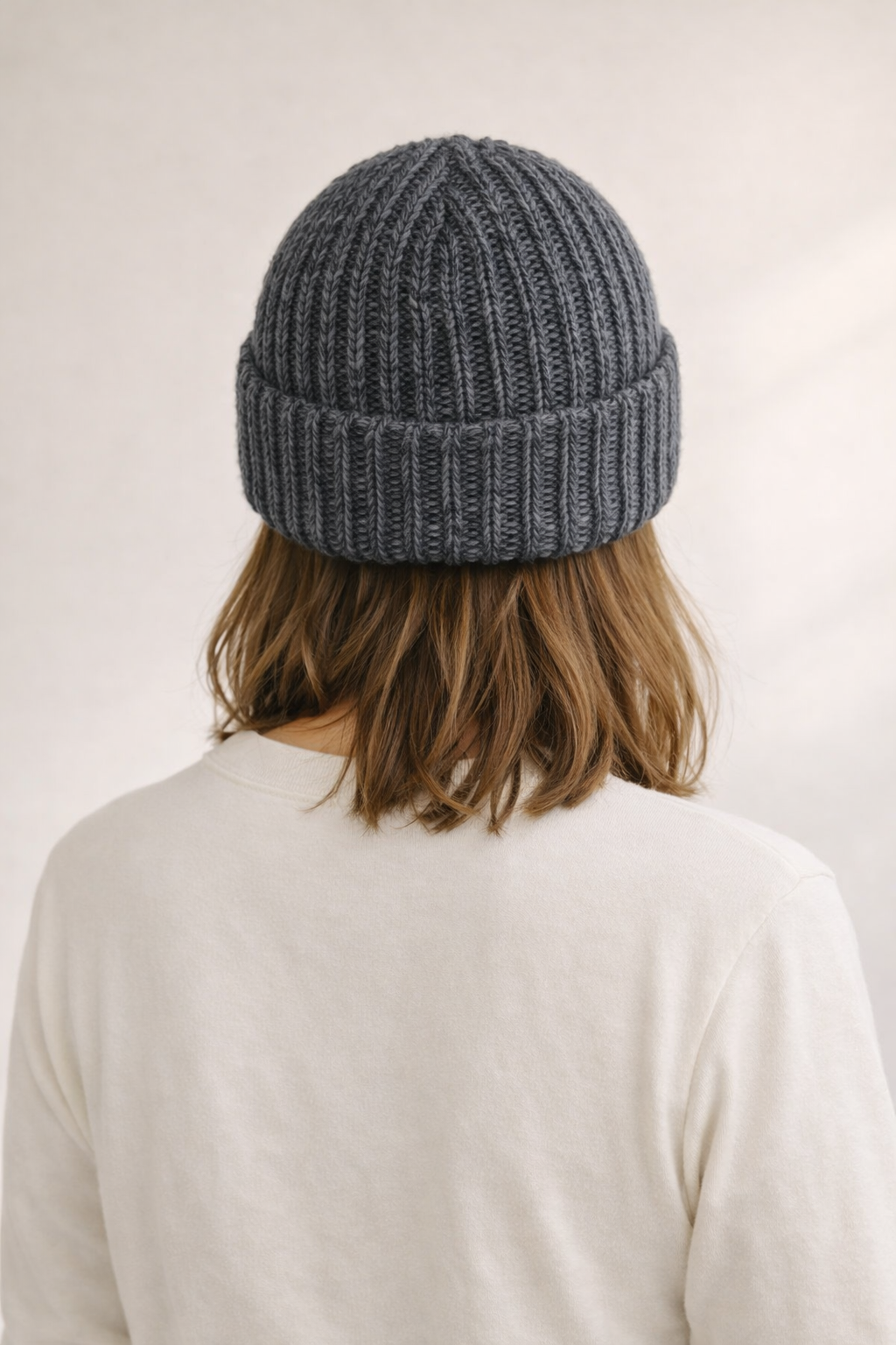 Chunky Knit Beanie - Charcoal