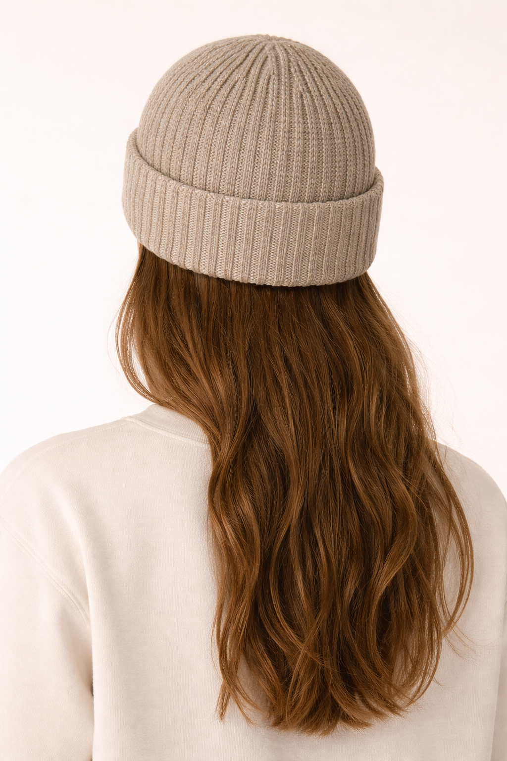 Chunky Knit Beanie - Oatmeal