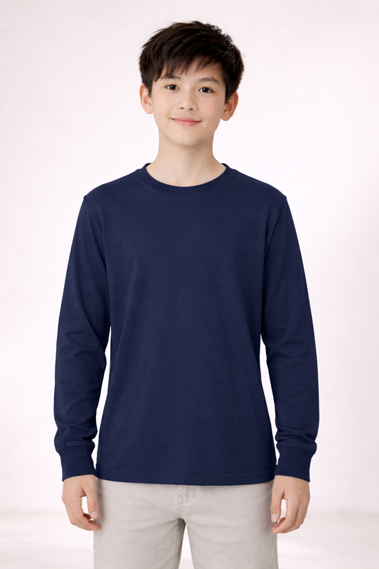 Long Sleeve T-Shirt - Navy