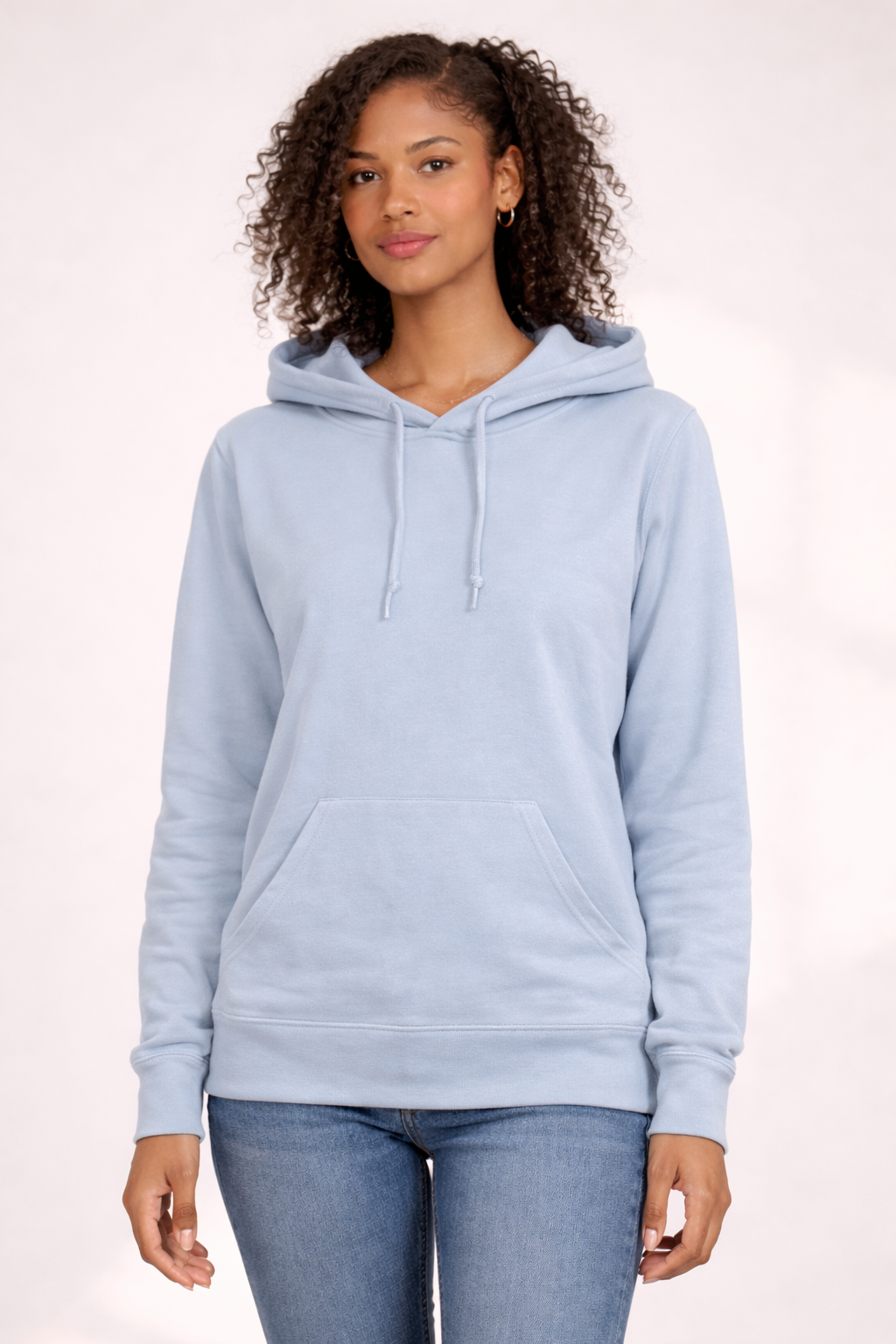 Pullover Hoodie - Light Blue