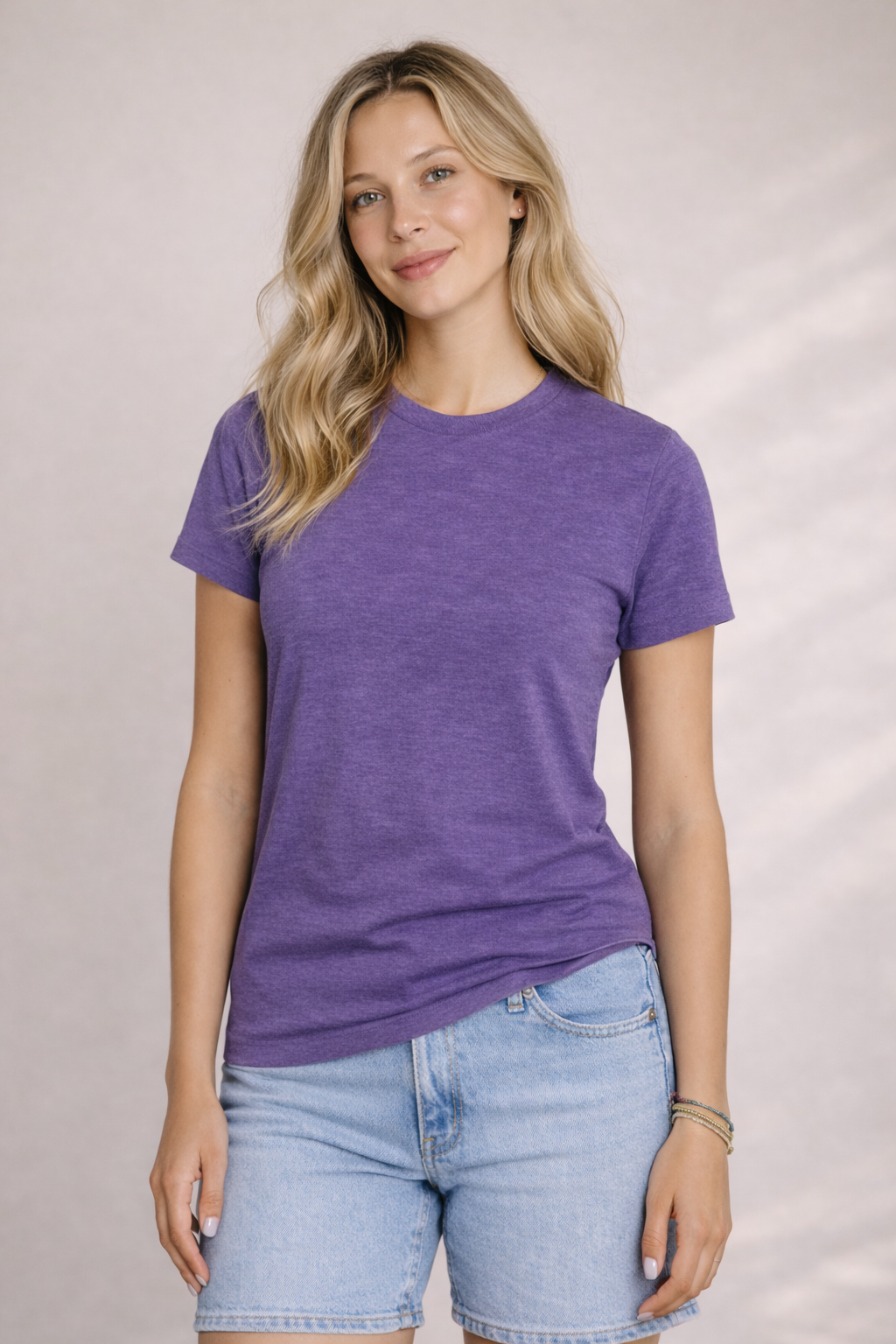 Women's T-Shirt - Heather Purple