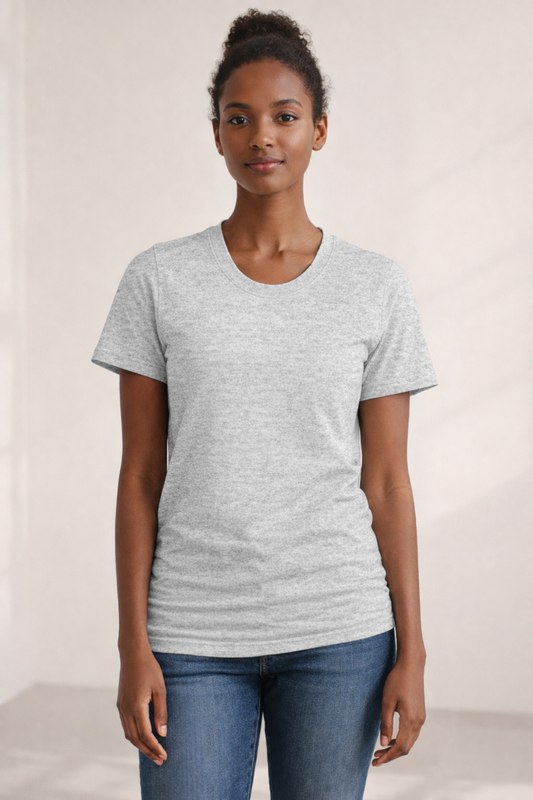 Womens Relaxed T-Shirt - Athletic Heather