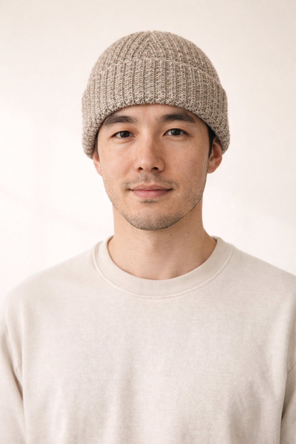 Chunky Knit Beanie - Oatmeal