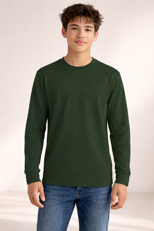 Long Sleeve T-Shirt - Forrest Green