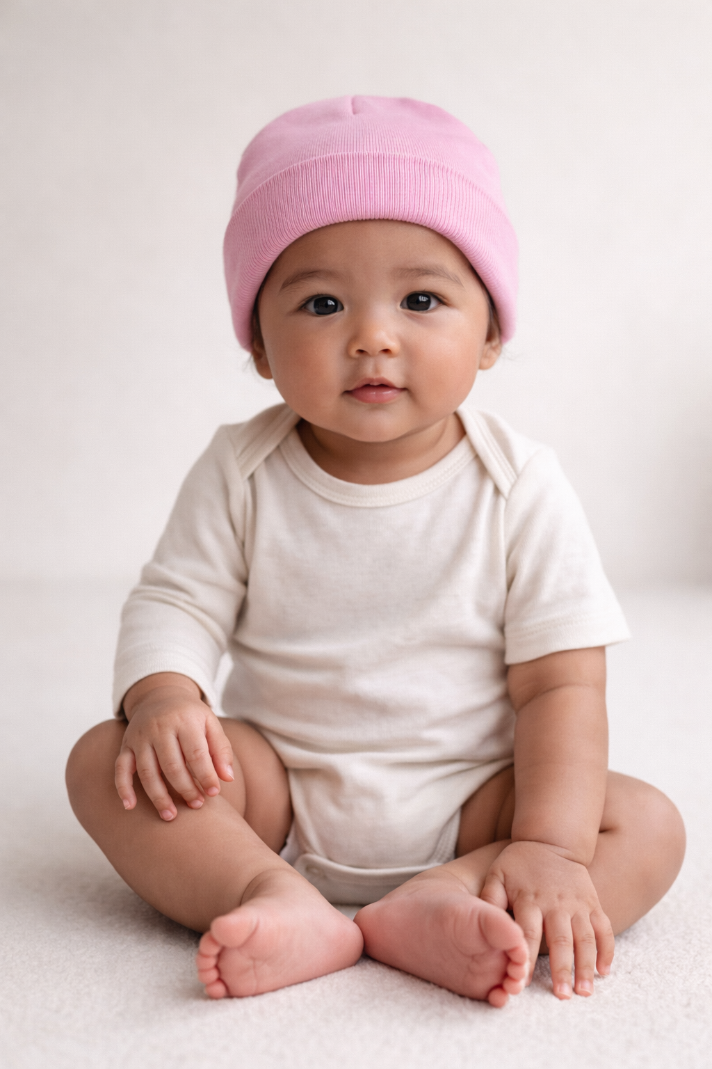 Baby Beanie - Pink