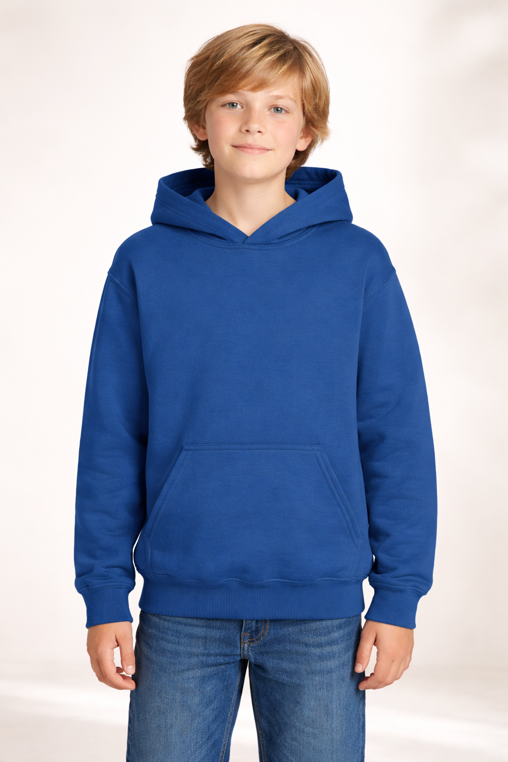 Kids Pullover Hoodie - Royal