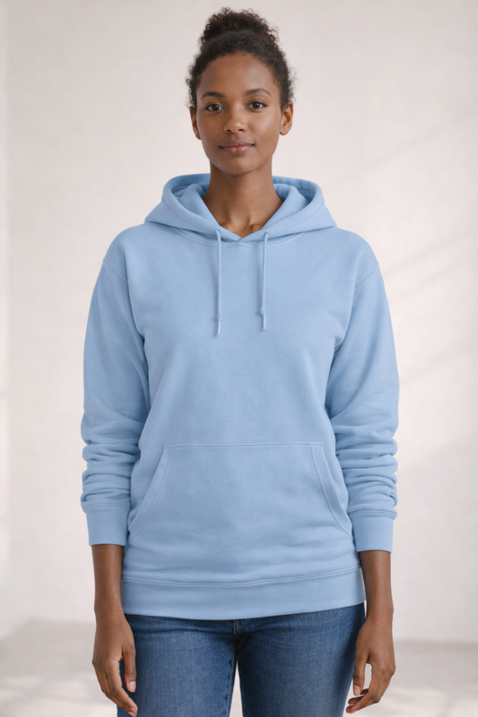 Pullover Hoodie - Carolina Blue