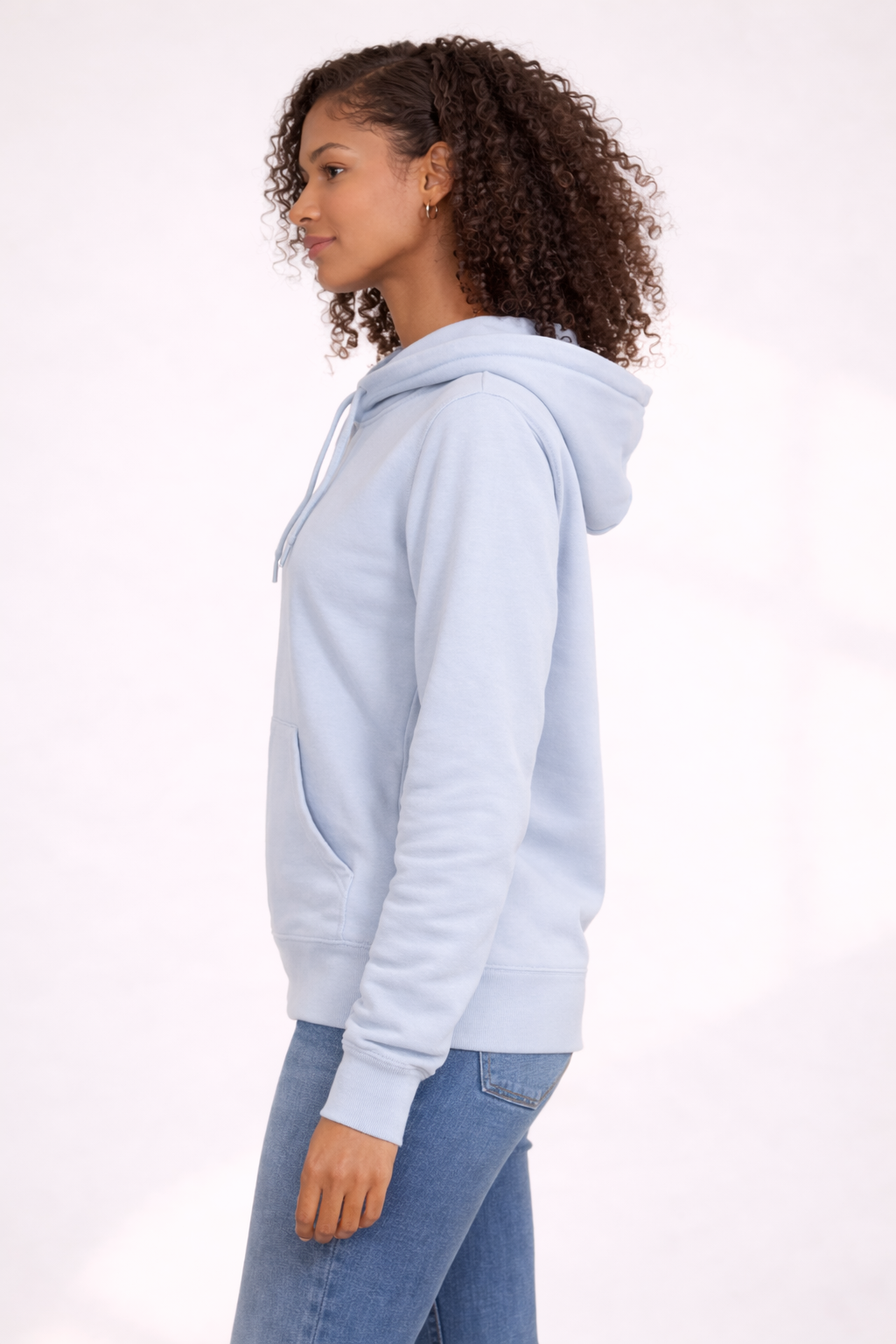Pullover Hoodie - Light Blue