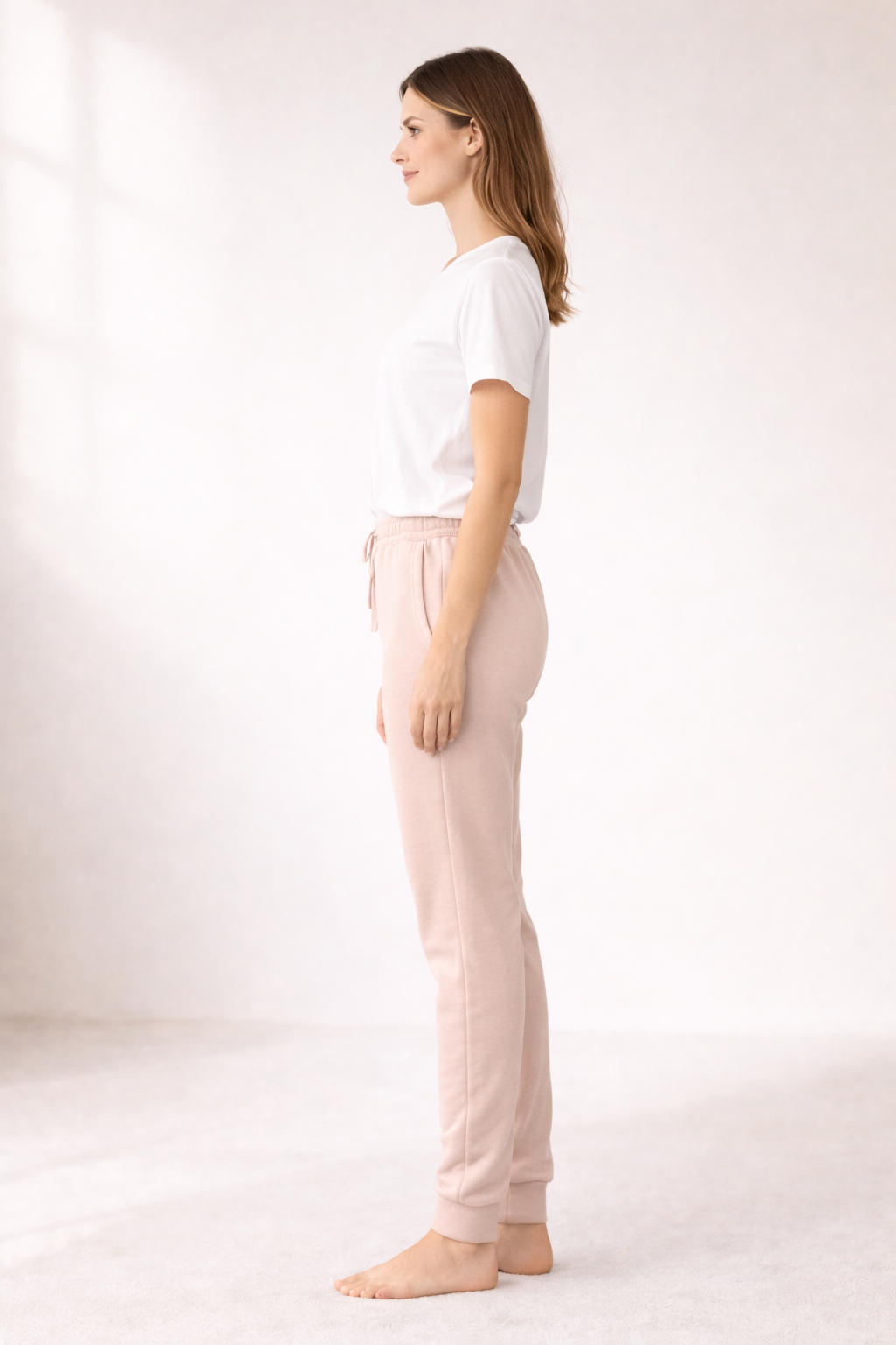 Women's Wash Sweatpants- Blush