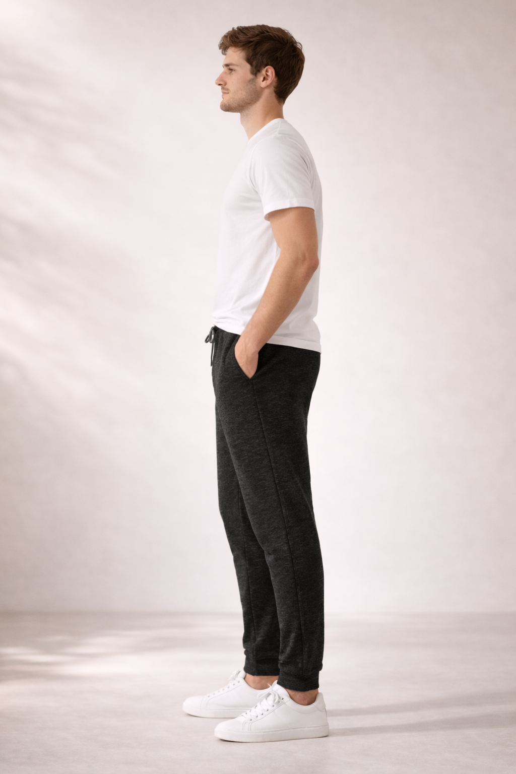 Men's Joggers - Black Heather