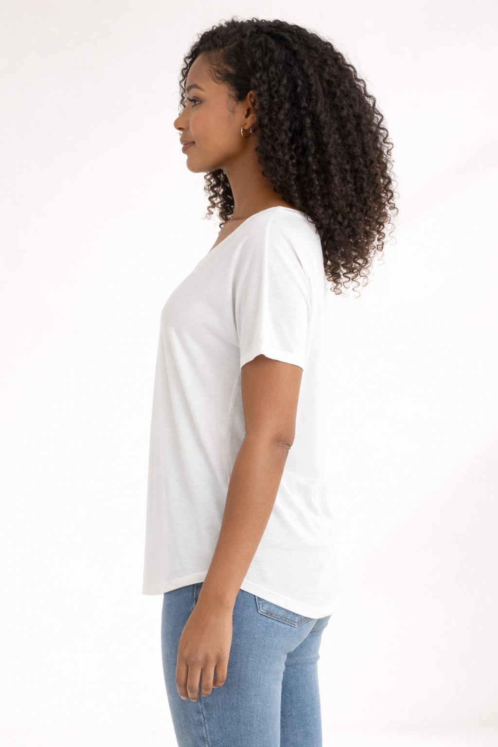 Women’s Slouchy T-Shirt - White